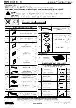 Preview for 2 page of Coaster 460362 Assembly Instructions Manual