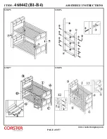 Preview for 4 page of Coaster 460442 Assembly Instructions Manual