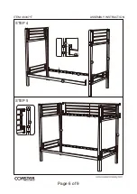 Preview for 6 page of Coaster 460471T Assembly Instruction Manual