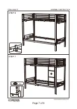 Preview for 7 page of Coaster 460471T Assembly Instruction Manual