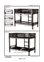 Preview for 9 page of Coaster 460472T Assembly Instructions Manual