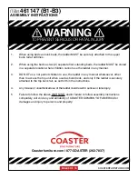 Preview for 9 page of Coaster 461147 Assembly Instructions Manual