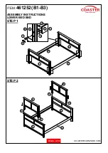 Preview for 4 page of Coaster 461252 Assembly Instructions Manual