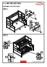 Preview for 7 page of Coaster 461252 Assembly Instructions Manual