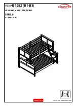 Preview for 8 page of Coaster 461252 Assembly Instructions Manual