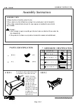 Preview for 2 page of Coaster 500008 Assembly Instruction