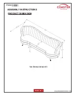 Preview for 3 page of Coaster 506861 Assembly Instructions