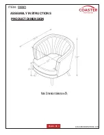 Preview for 3 page of Coaster 506863 Assembly Instructions