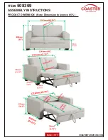 Preview for 3 page of Coaster 508369 Assembly Instructions