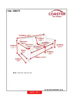 Preview for 4 page of Coaster 509071 Assembly Instructions