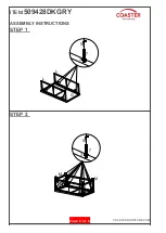 Preview for 8 page of Coaster 509428DKGRY Assembly Instructions Manual