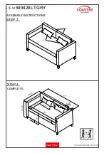 Preview for 7 page of Coaster 509428LTGRY Assembly Instructions Manual