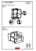 Preview for 7 page of Coaster 509429BRN Assembly Instructions Manual