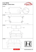 Preview for 3 page of Coaster 509782 Assembly Instructions