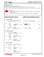 Предварительный просмотр 2 страницы Coaster 5423 Assembly Instructions