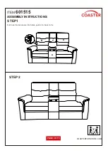 Preview for 3 page of Coaster 601515 Assembly Instructions