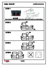 Preview for 3 page of Coaster 601812P Assembly Instruction