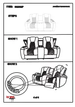 Preview for 4 page of Coaster 602302P Assembly Instruction