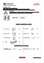 Preview for 2 page of Coaster 603331PP Assembly Instructions