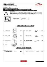 Предварительный просмотр 2 страницы Coaster 603342PP Assembly Instructions