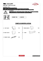 Preview for 2 page of Coaster 603364PP Assembly Instructions