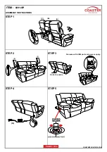 Preview for 3 page of Coaster 609145P Assembly Instructions