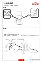 Preview for 4 page of Coaster 609402P Assembly Instructions Manual