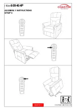 Preview for 5 page of Coaster 609404P Assembly Instructions Manual