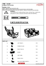 Preview for 2 page of Coaster 610205P Assembly Instructions