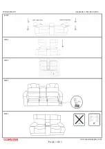 Preview for 3 page of Coaster 650222P Assembly Instructions