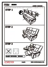 Preview for 3 page of Coaster 650354 Assembly Instruction