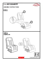 Preview for 3 page of Coaster 651320ARPP Assembly Instructions