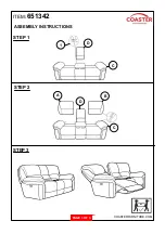 Preview for 3 page of Coaster 651342 Assembly Instructions