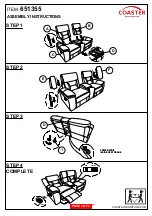 Preview for 3 page of Coaster 651355 Assembly Instructions