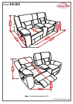 Preview for 4 page of Coaster 651355 Assembly Instructions