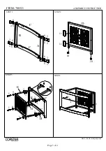 Preview for 3 page of Coaster 700321 Assembly Instruction