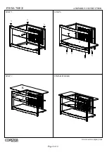 Preview for 4 page of Coaster 700321 Assembly Instruction