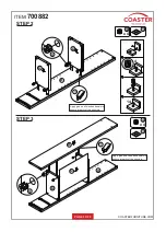 Preview for 5 page of Coaster 700882 Assembly Instructions Manual