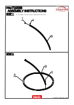 Preview for 3 page of Coaster 702588 Assembly Instructions Manual