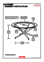 Preview for 6 page of Coaster 702588 Assembly Instructions Manual