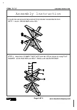 Preview for 3 page of Coaster 703747 Assembly Instruction