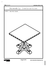 Preview for 5 page of Coaster 703747 Assembly Instruction