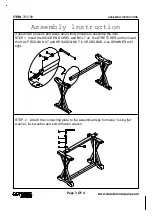 Preview for 3 page of Coaster 703749 Assembly Instruction