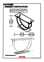 Preview for 5 page of Coaster 704989 Assembly Instructions