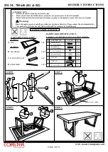 Preview for 2 page of Coaster 705648B1 Assembly Instructions