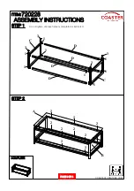 Preview for 3 page of Coaster 720228 Assembly Instructions