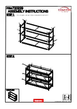 Preview for 3 page of Coaster 720229 Assembly Instructions