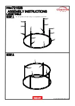 Preview for 4 page of Coaster 721528 Assembly Instructions Manual