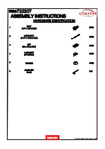 Preview for 3 page of Coaster 722207 Assembly Instructions Manual