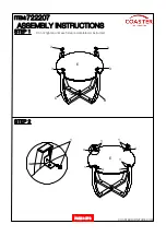 Preview for 4 page of Coaster 722207 Assembly Instructions Manual